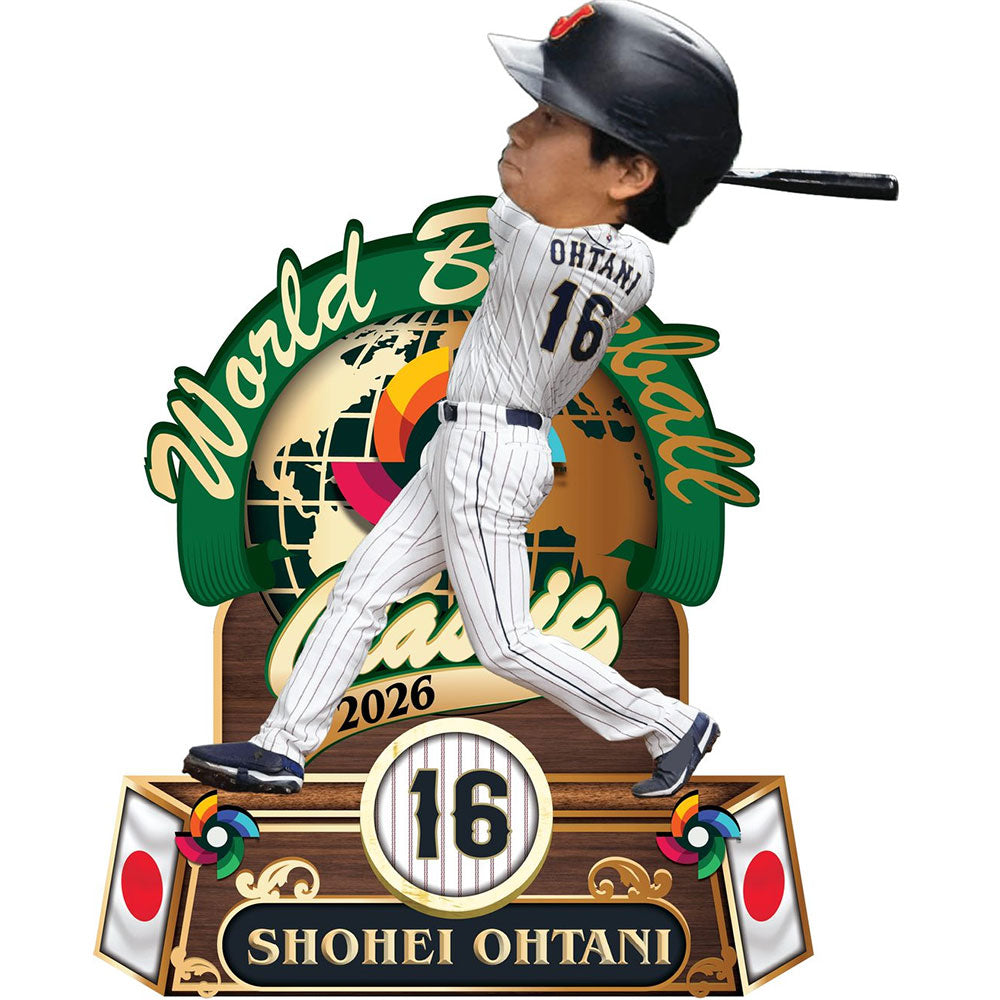 WORLD BASEBALL CLASSIC - 初の公式ボブルヘッド 【日本独自仕様 | 限定2000体】 SHOHEI OHTANI : SAMURAI SPIRIT 2026